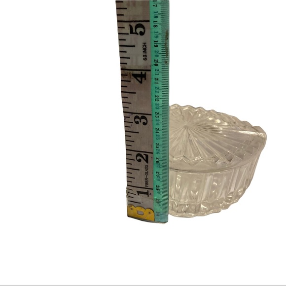 Storage & Organization Vintage Crystal Heart Jewelry Box From W